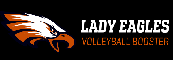 Lady Eagles Volleyball Booster Logo